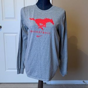 SMU Nike Basketball Athletic Longsleeve